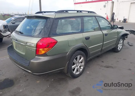 2006 Subaru Outback 2.5I/Outback 2.5I Special z USA, uszkodzony, nr VIN 4S4BP61C567328123